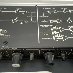 Rane SM 26 Line Level 6-Channel Mixer Splitter w/Power Cord & Manual TESTED