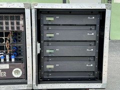 D&B Audiotechnik D12 Power Amp Rack PackageW/3 D12, Distro, Cables #1038/39.THS