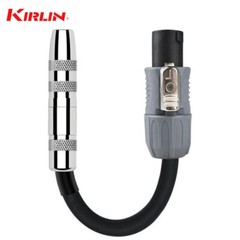 Kirlin 6-Inch 1/4″ Female to K4CF Neutrik SpeakOn Audio Speaker Adapter SBC-165
