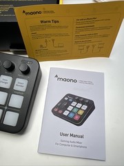 MAONO Gaming Audio Mixer, Audio Interface with Pro-preamp, MaonoCaster G1 NEO