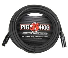 Pig Hog PHM30 XLR High Performance 8mm Microphone Cable, 30Ft – New