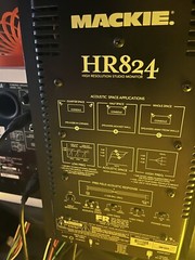 Mackie HR824 8″ Active Studio Monitors (Pair) 1997 – 2007 – Black