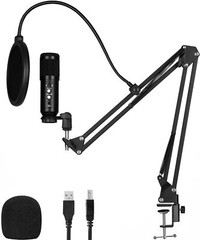 🔥🔥HAGHAT USB Microphone Professional 192KHz/24Bit Microphone Kit🔥🔥
