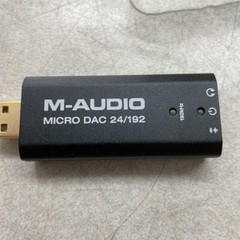 M-AUDIO Micro DAC 24/192 hi-res Portable Digital-to-Analog Converter
