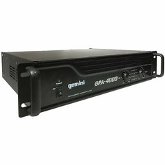 Gemini Pro GPA-4800 4000W 2 Channel Power DJ Amplifier 2U Rack Mount Amp Stereo