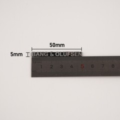 4pcs Replacement B&O Bang & Olufsen Emblem Speaker logo Badge
