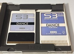 KORG 1990 PCM KSC-2S Workstation S3 DANCE PCM DATA Program Memory Card Rare HTF