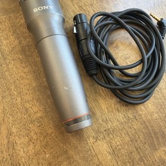 Sony Stereo 5-Prong Mic Microphone Model ECM-MS957 w/ Cable – EXCELLENT