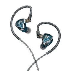 NFACOUS NM20 in Ear Monitor Earphones Wired Earbuds – Stage Use Studio Blue
