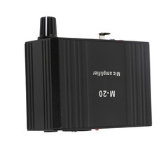 Microphone Preamp High Gain 48V Power XLR Output Mic Preamplifier For