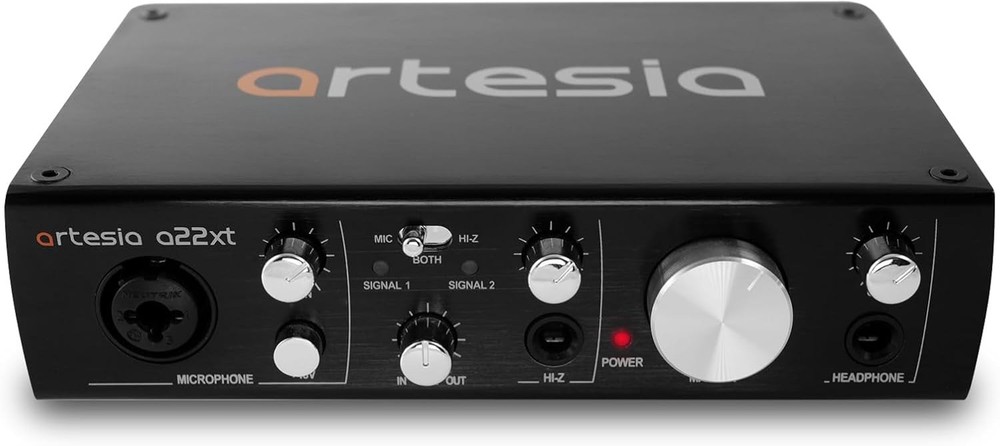 Artesia A22xt USB Audio Interface For High-Resolution Recording/Music Production