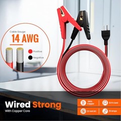 Journeyman-Pro CC Battery Charger Cables – Enchufe Type V – 12 pcs