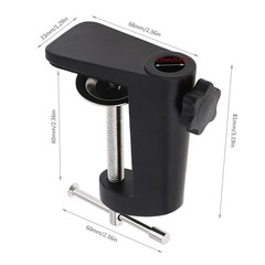 Universal C Shape Table Mounting Clamp for Microphone Suspension Boom Scissor…