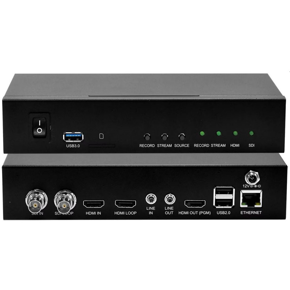 DVDO STREAMER RECORDER Full HD Single Channel HDMI/SDI Live Streaming System