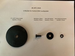 JBL MTC-29UB U Bracket Black for Control 29AV