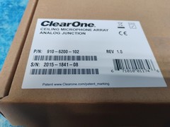 ClearOne Ceiling Microphone Array Analog-X, 1 Array (3 Channels), Bundle, White