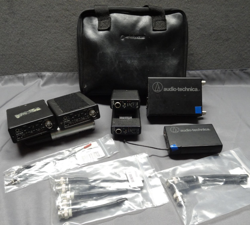 LOT Audio-Technica Monitor Receiver ATW-R100 ATW-T101 Lectrosonics UM195 CR195