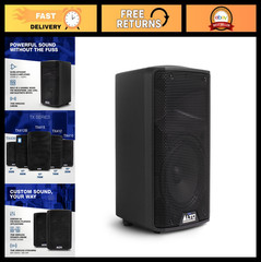 350W 8″ Powered PA Speaker with Bluetooth & Mixer for DJs, Musicians, Events