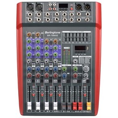 Berlingtone BR-76MX, Professional 6 – Channel Bluetooth Studio Audio Mixer, USB