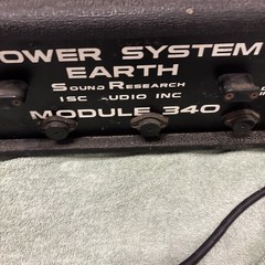 Earth Sound Research Original Module 340 Power System 400w – Read
