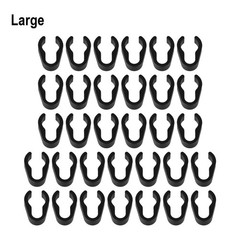 Comprehensive Package of Cable Clips for Various for stand Sizes 32 Pieces