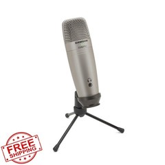 SAMSON C01U Pro USB Studio Condenser Mic Silver