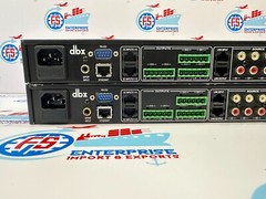 dbx ZonePro 1260m 12×6 Digital Zone Processor ( CONDITION NOT WORKING )