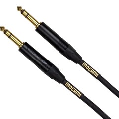 Mogami GOLD TRS-TRS-20 Balanced Audio Patch Cable, 1/4″ TRS M, 20′