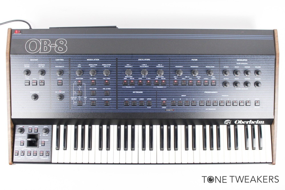 Oberheim OB-8 Analog Synthesizer Meticulously Refurbished VINTAGE SYNTH DEALER