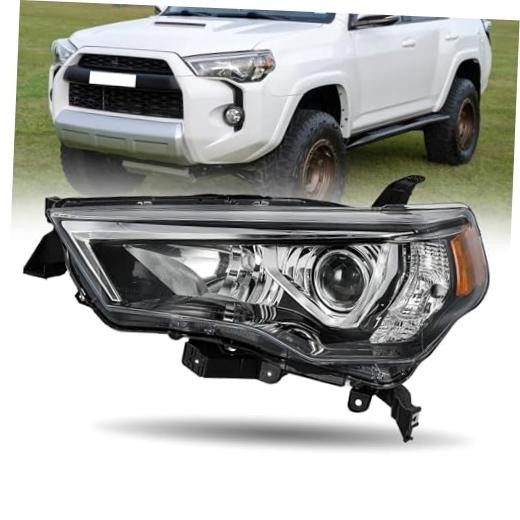 Left Side Headlight for 2014-2020 Toyota 4runner,OE Factory Halogen Headlamp