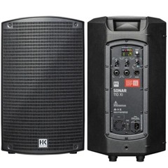 HK AUDIO SONAR 110XI 1600W Total Bluetooth 10″ Speaker PA System Pair with App