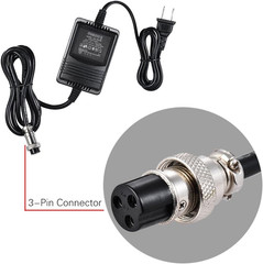 Mixer Power Supply Mixing Console AC Adapter 3-Pin Connector Pedalboard Power Su