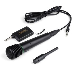 USB/6.35mm/Wired Wireless Handheld Microphone Mic Receiver System Undirectional
