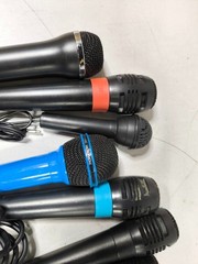 LOT OF 10 Various Brands & Models Microphone Used Working