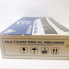Behringer PRO-XL MDX4600 4-Channel Compressor Limiter Noise Gate Used
