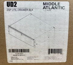Middle Atlantic UD2 | 2 RU Storage Drawer Space