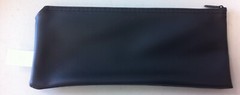 Shure Wired Microphone Bag Zipper Pouch Case, Black Vinyl – Standard Size(9″x4″)