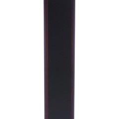 28″ 1 Pair Bookshelf Speaker Stands Surround Sound Home Theater Black Walnut PVC