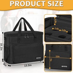 Protective 8-Slot Microphone Bag – Stylish Oxford Fabric with Removable Foam
