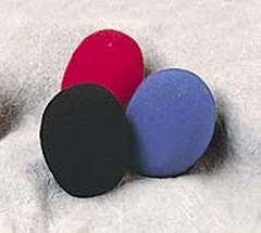 Lightweight Foam Ball-Type Windscreen in Striking Red – Mic Protection Essential
