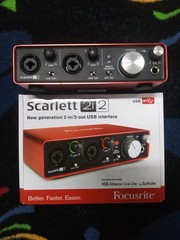 Focusrite Scarlett 2i2 2nd Gen 2 in 2 out Audio Interface – FAST SHIPPING
