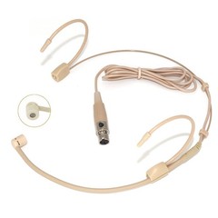 Headset Microphone Double Over Ear Earset Headworn Mic Condenser Cardioid Com…