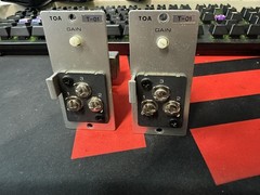 (1) TOA T-01S Balanced Line Output Module for 900 Series Amplifiers. NOS/NIB.