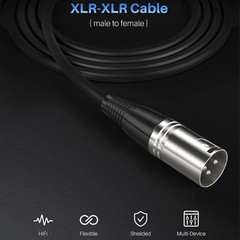 1 Piece Male to Female Microphone Cable Microphone Microphone Cable 18445