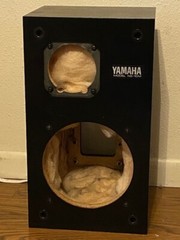 Yamaha NS10M Speaker Cabinet Empty NS10 Replacement Enclosure Box OEM vintage