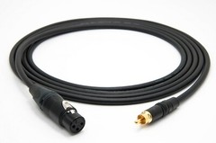 Mogami 3080 AES to SPDIF Digital Black Cable 110 Ohm | Neutrik RCA | XLR Female.