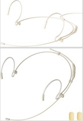 JK MIC-J 071S Headworn Microphone TA4F Compatible with Shure Wireless