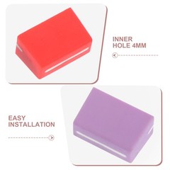 5Pcs Durable Rubber Fader Caps Replacement for Mixer Console Assorted Colors