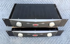 Alesis RA150 Studio Power Amplifier 150W Rack Mount 2-Channel Tested Working