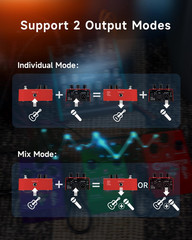 FV01 Vocal Effects Processor Pitch Correction Voice Pedal Vocal Stompbox Microph